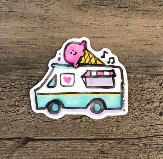 Ice Cream Truck Sticker