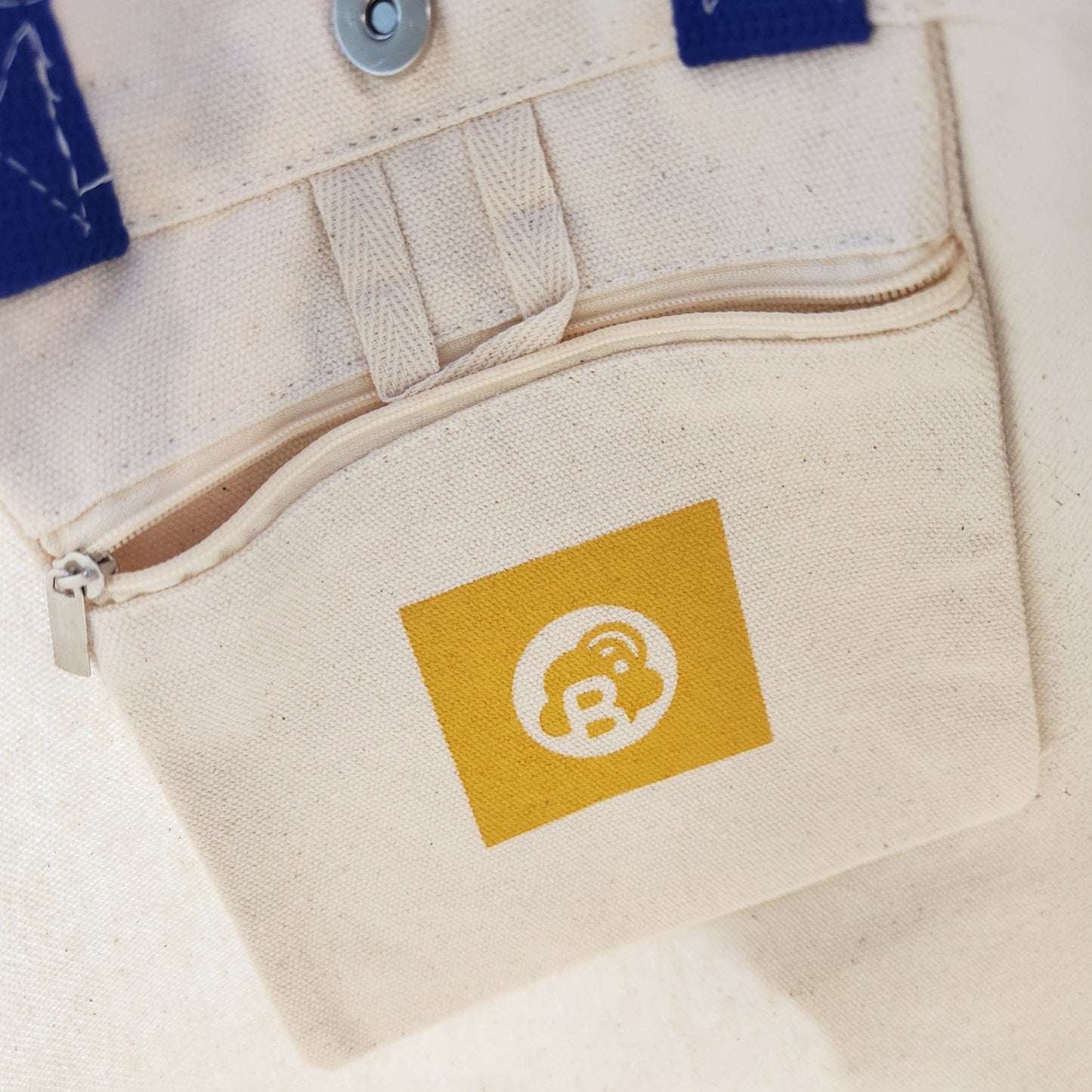 Cat Rice Mini Canvas Tote Bag