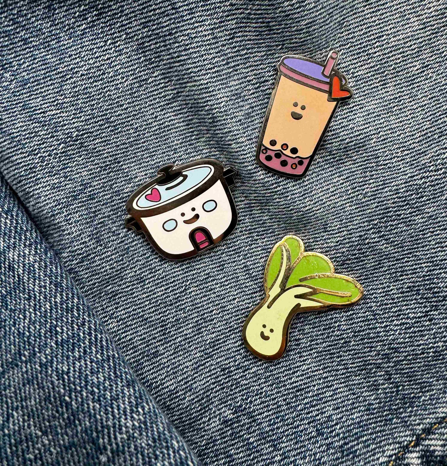 Rice Cooker Enamel Pin