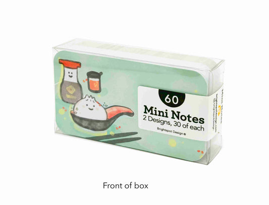 Dumpling Spoon & Gyoza Mini Notes