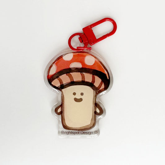 Mushroom Keychain