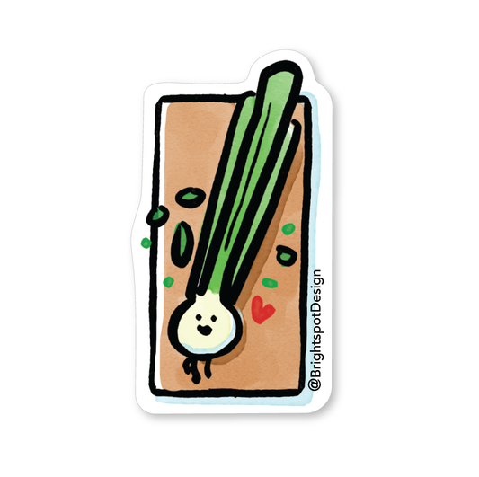 Green Onion Sticker