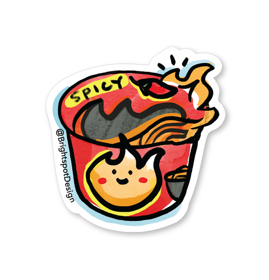 Spicy Ramen Sticker