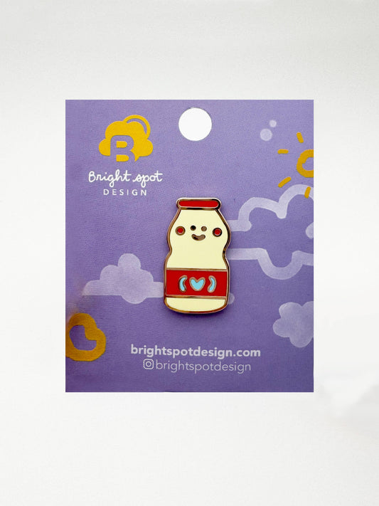 Probiotic Enamel Pin