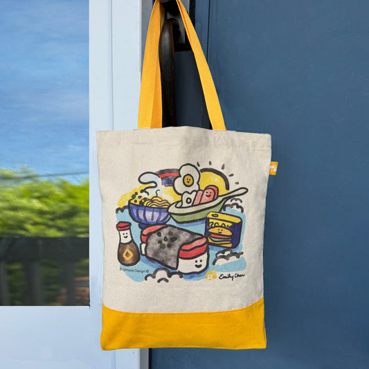 Musubi Medium Canvas Tote Bag