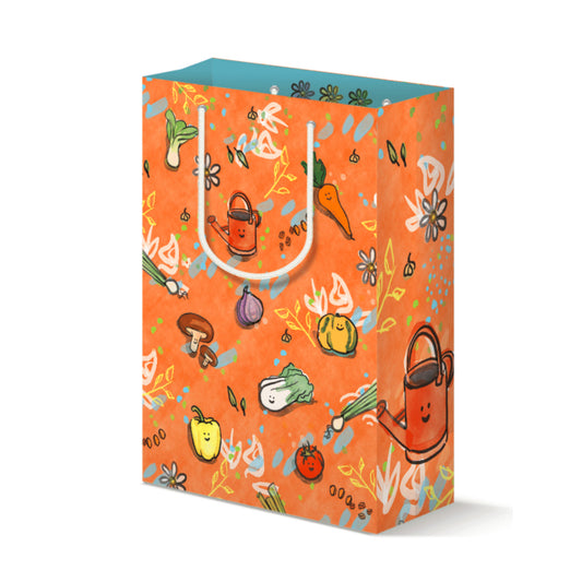 Garden Vegetable Gift Bag