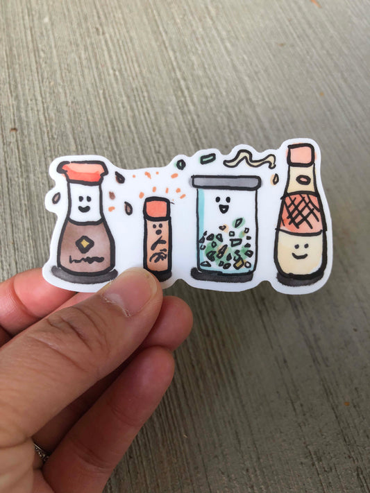 Asian Seasonings Sticker