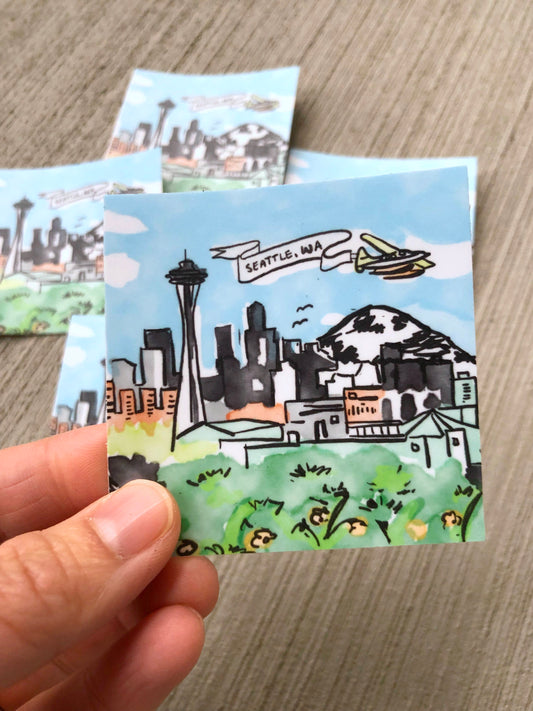 Seattlescape Sticker