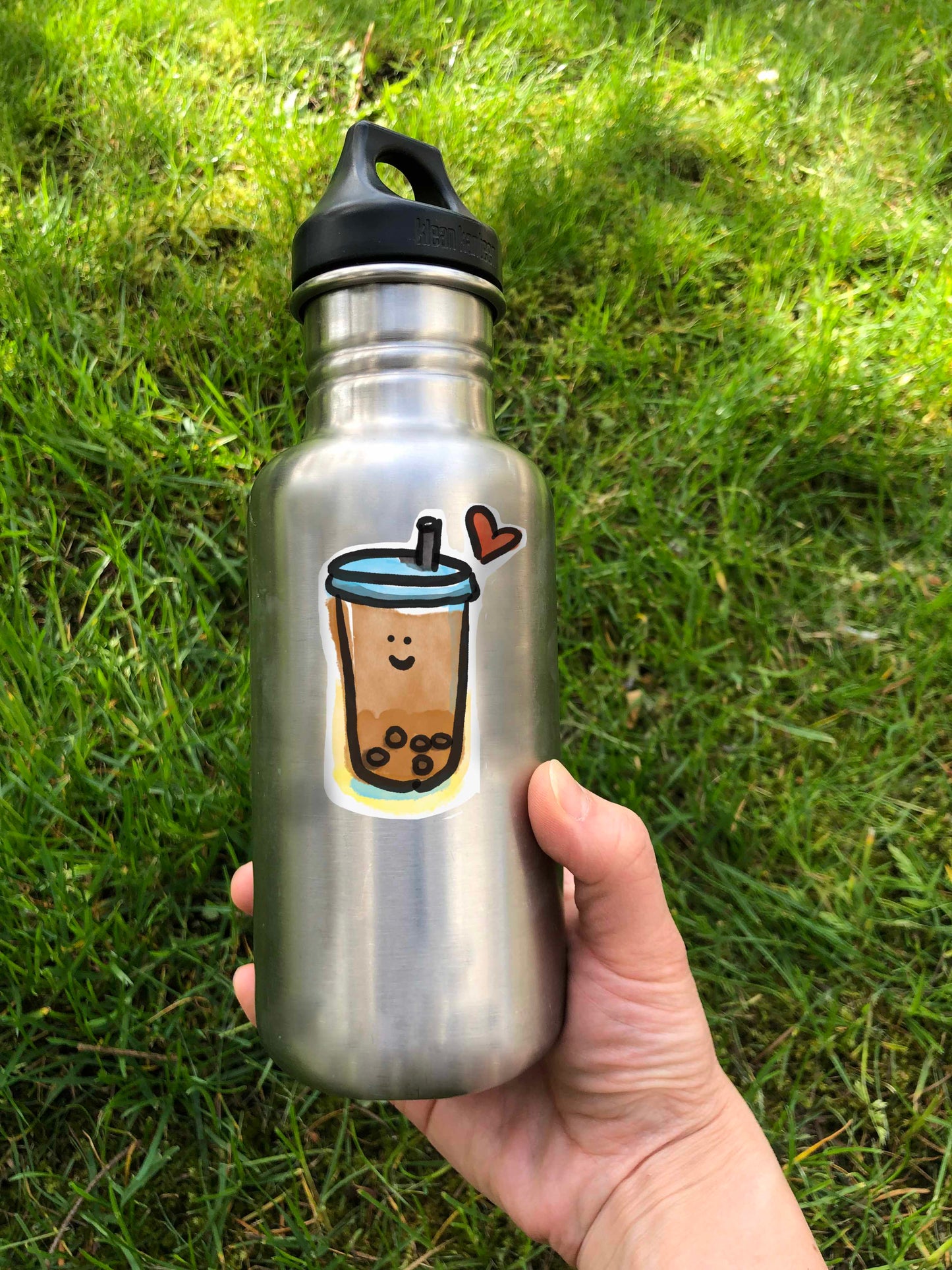 Boba Bubble Tea Love Sticker