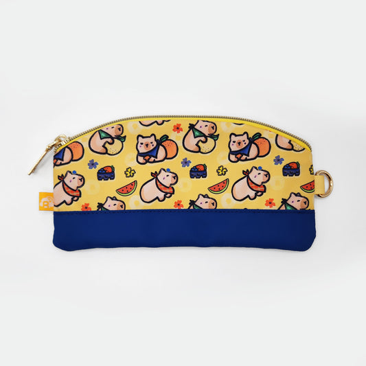 Capybara Picnic Zip Pouch