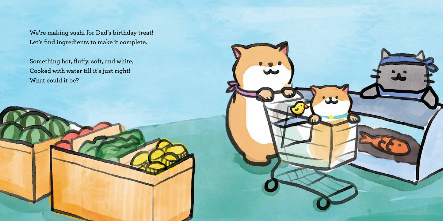 Shibee & Friends Make Sushi Book