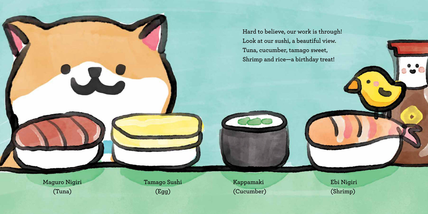 Shibee & Friends Make Sushi Book