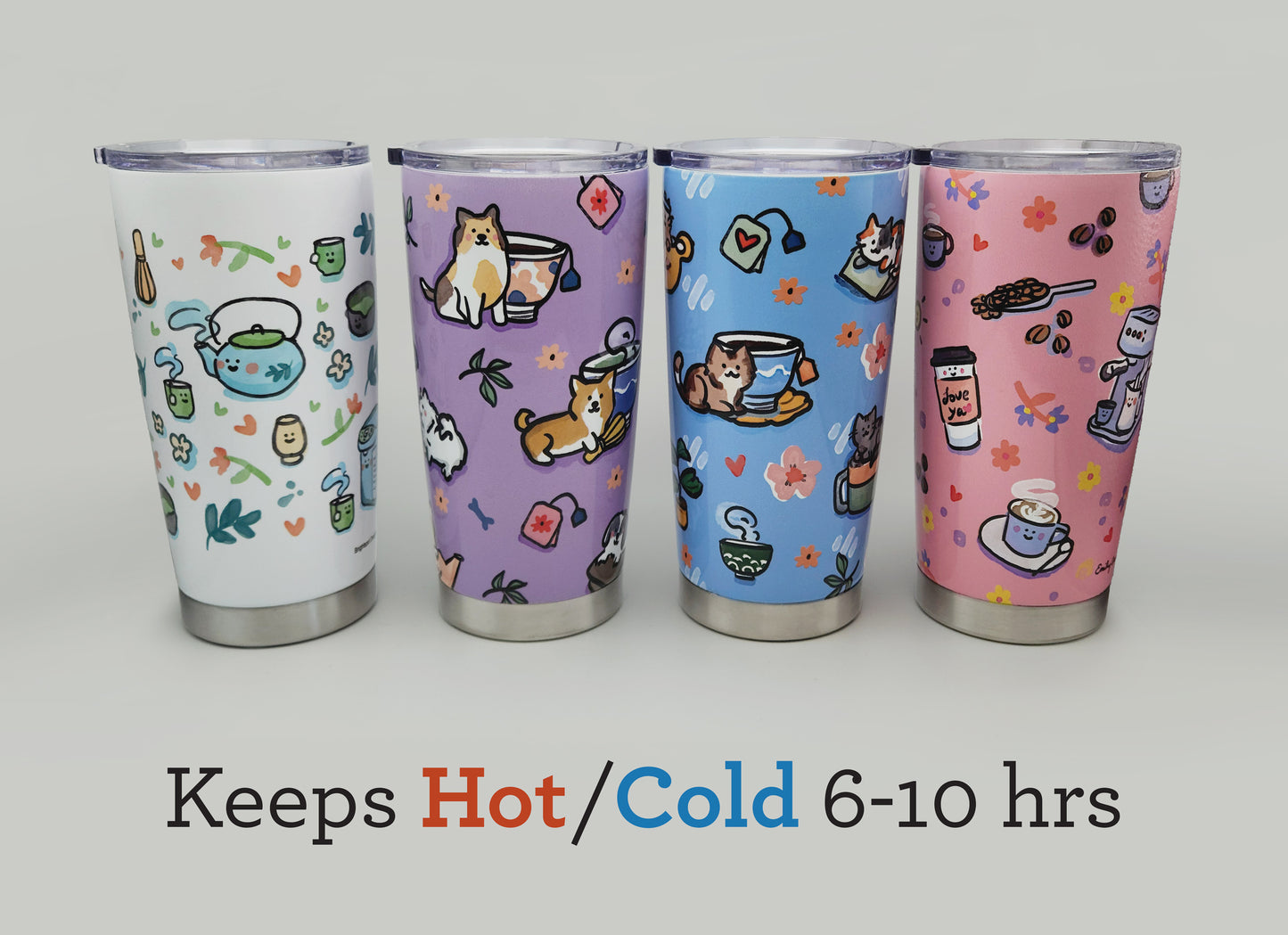 PREORDER: Pup of Tea Tumbler