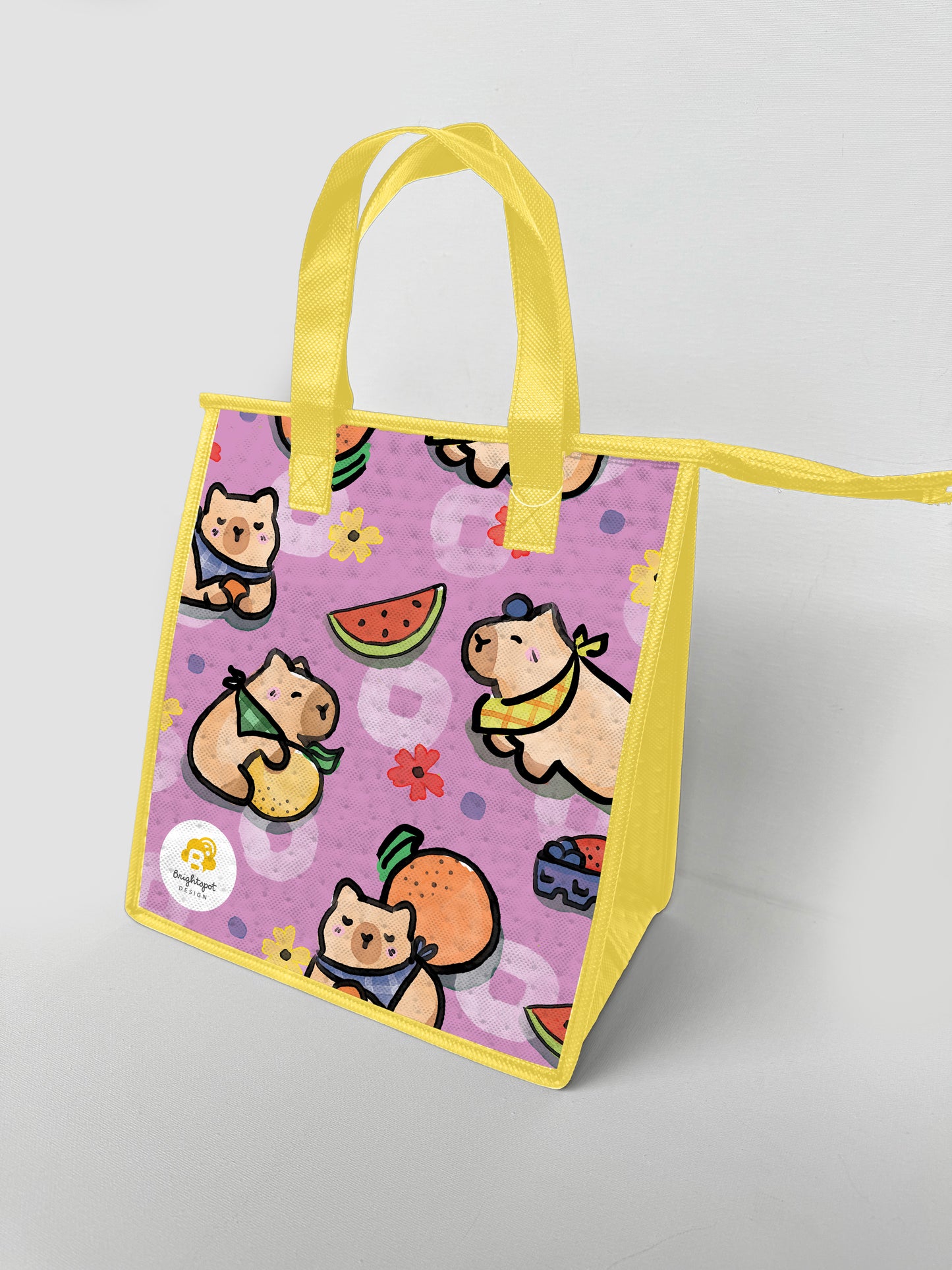 Capybara Picnic Lightweight Cooler Bag