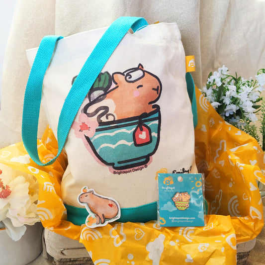 Capybara Spring Gift Set