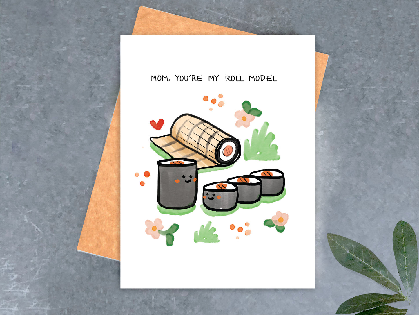 Roll Model Mom Card