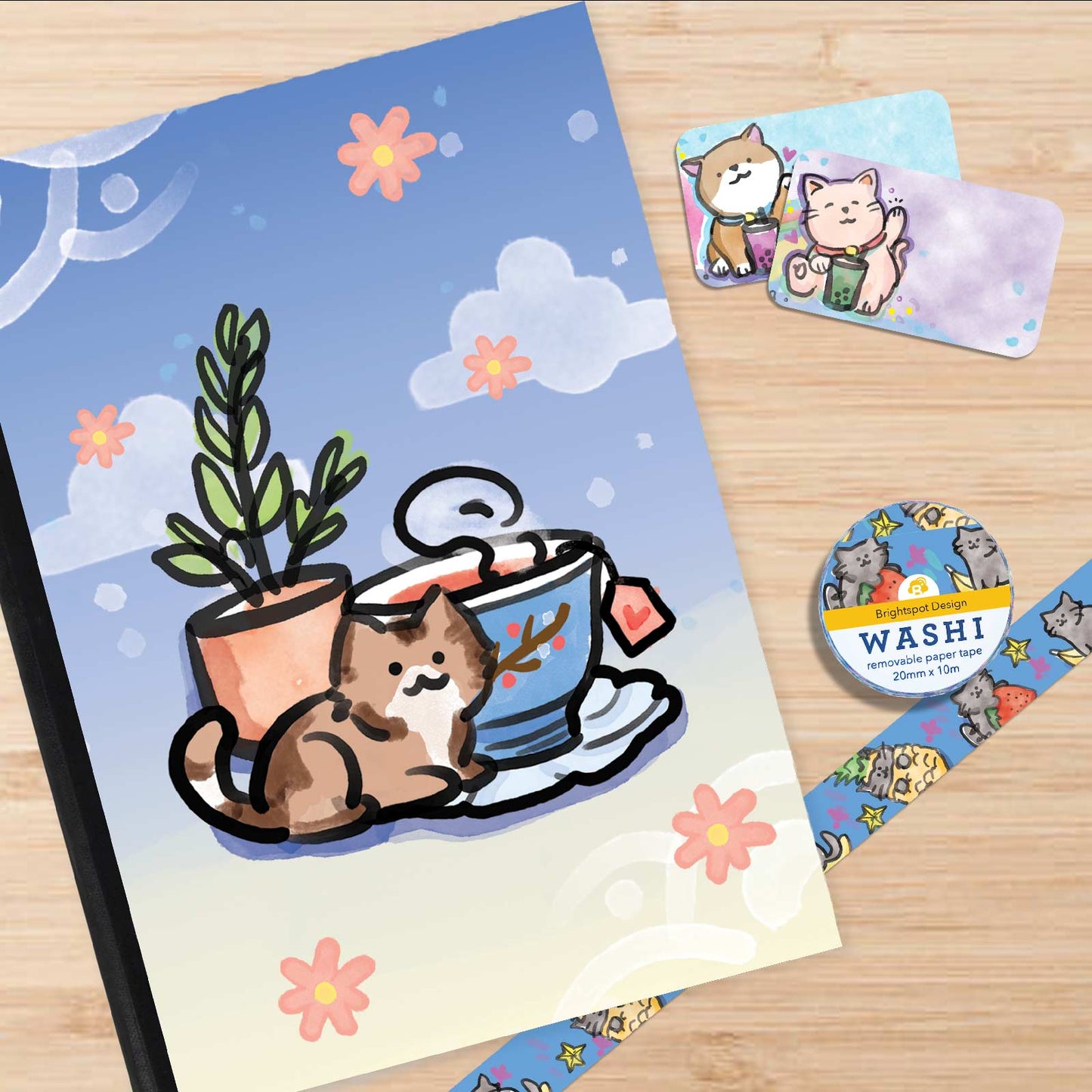Cat Desk Essentials