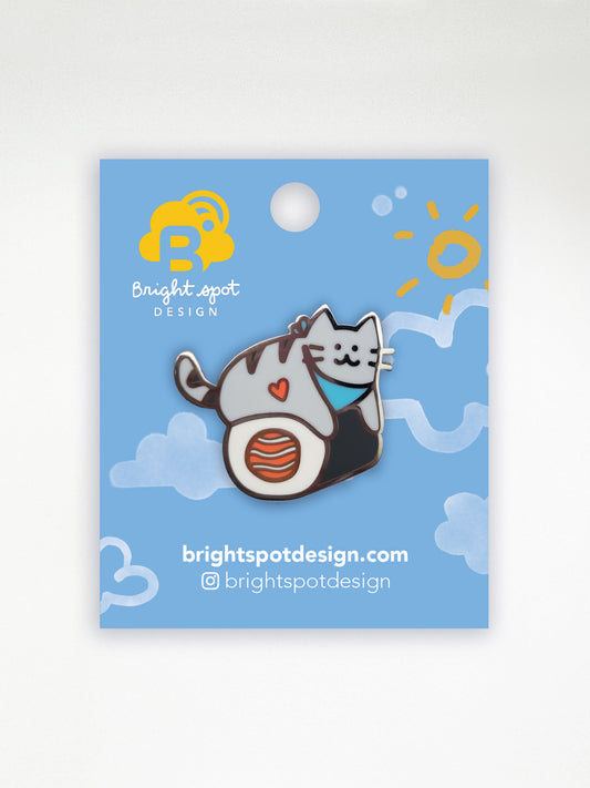 Cat Maki Enamel Pin