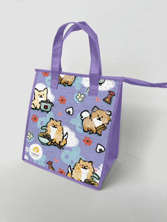 Poms and Noms Lightweight Cooler Bag