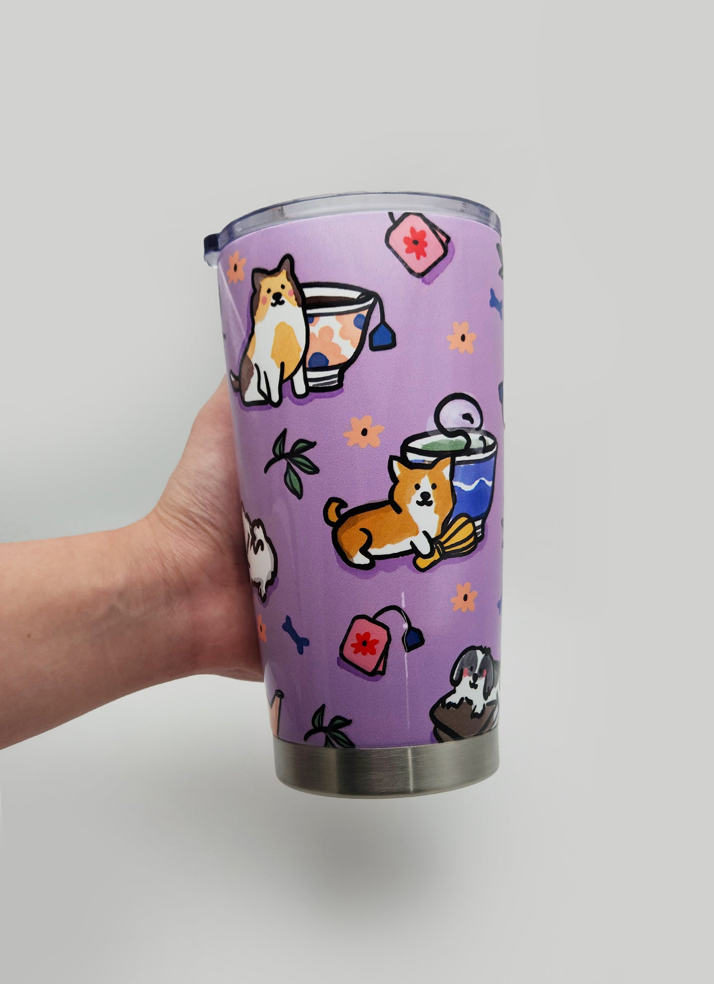 PREORDER: Pup of Tea Tumbler