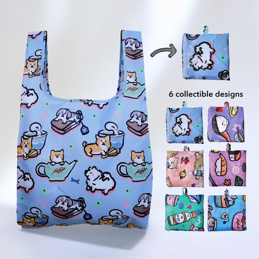 Dog Tea Foldable Bag