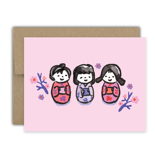 Girl Friendship Card