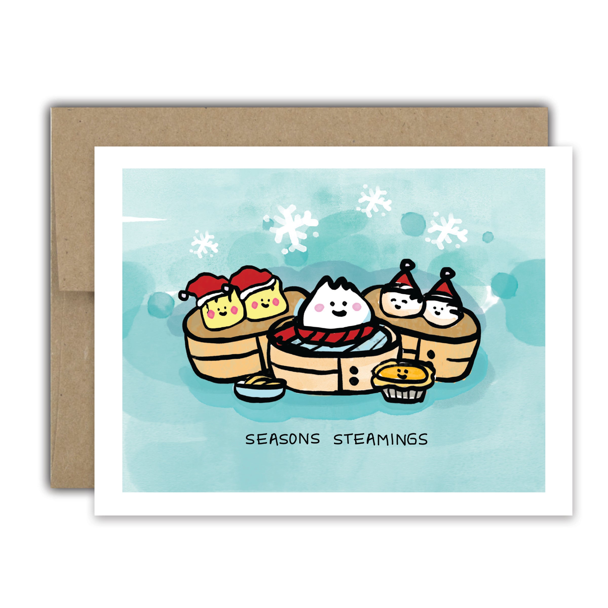 Dimsum Seasons Steamings Card – Brightspot Design