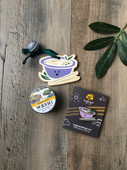 Noodle Ornament Gift Set