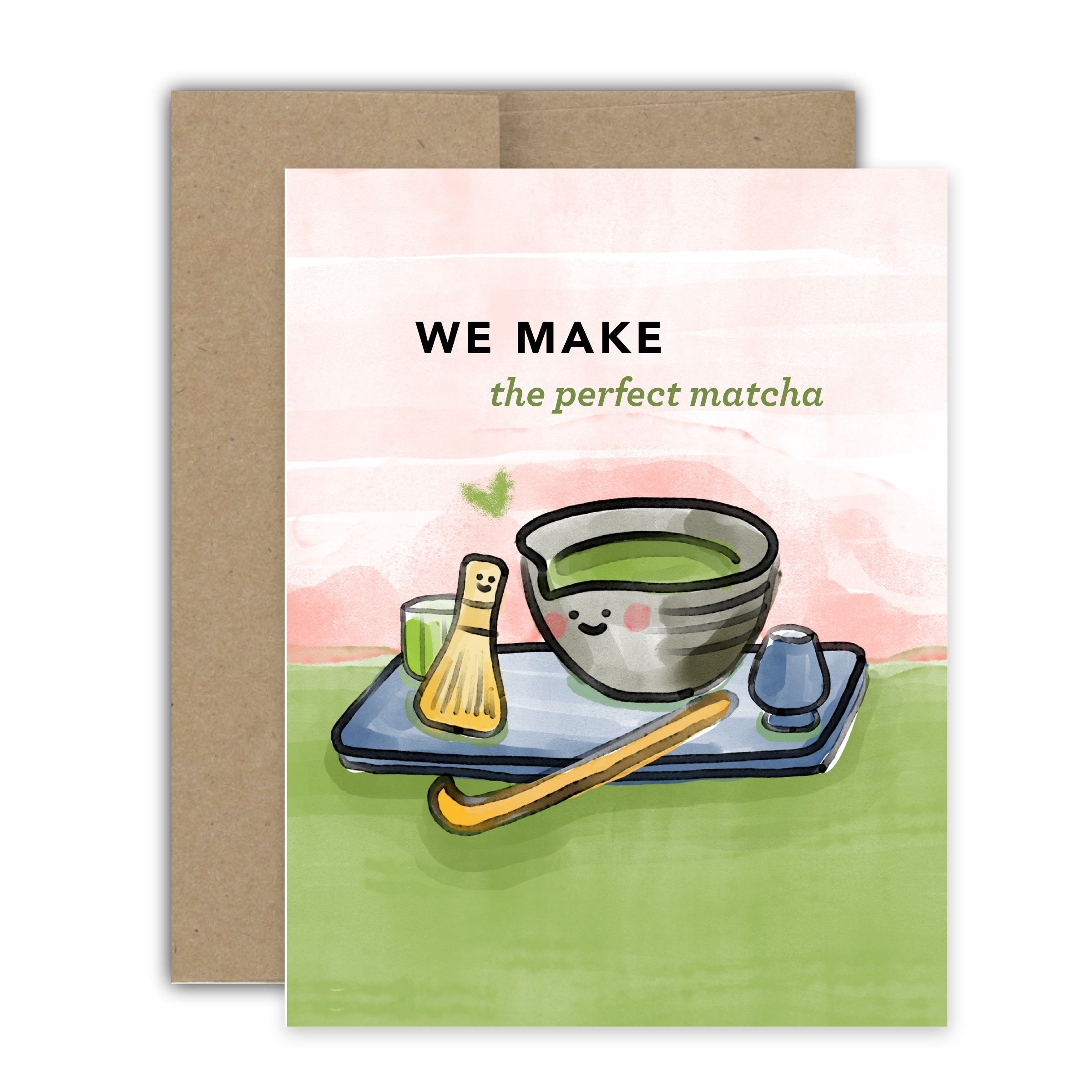 Matcha Love Card – Brightspot Design