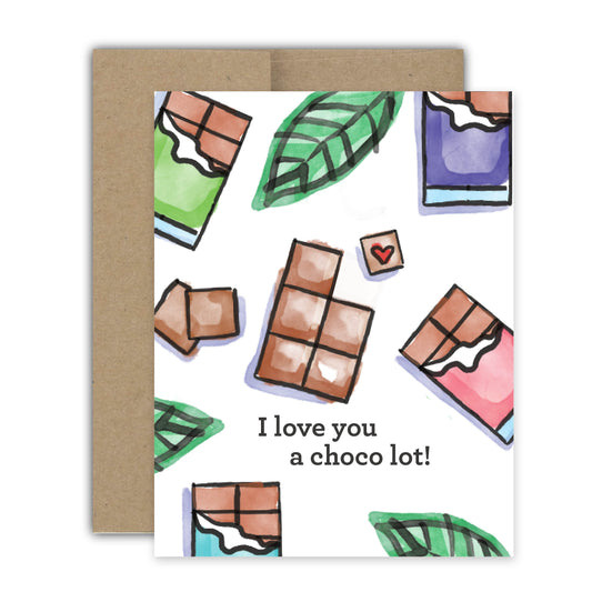 Love You Choco-lot Card