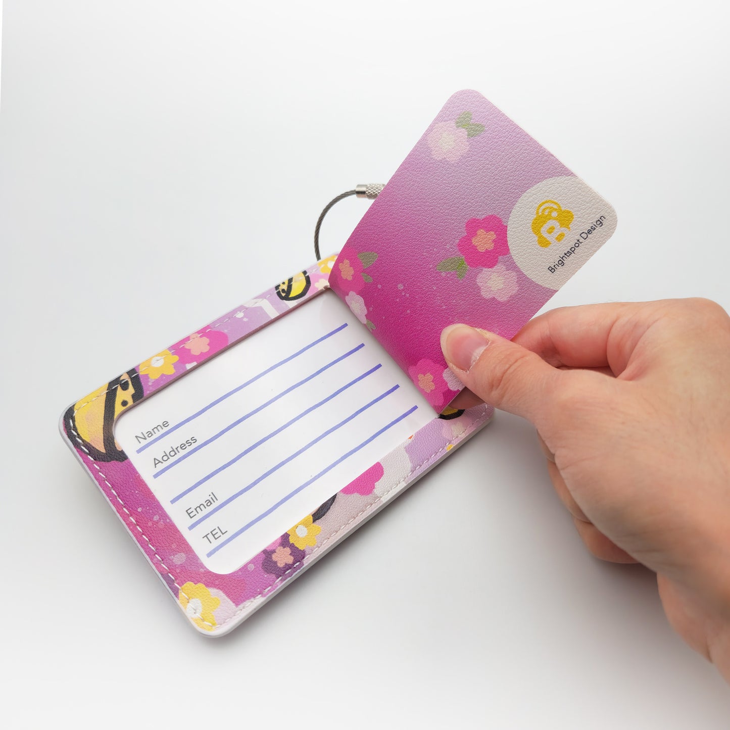 Capybara Luggage Tag