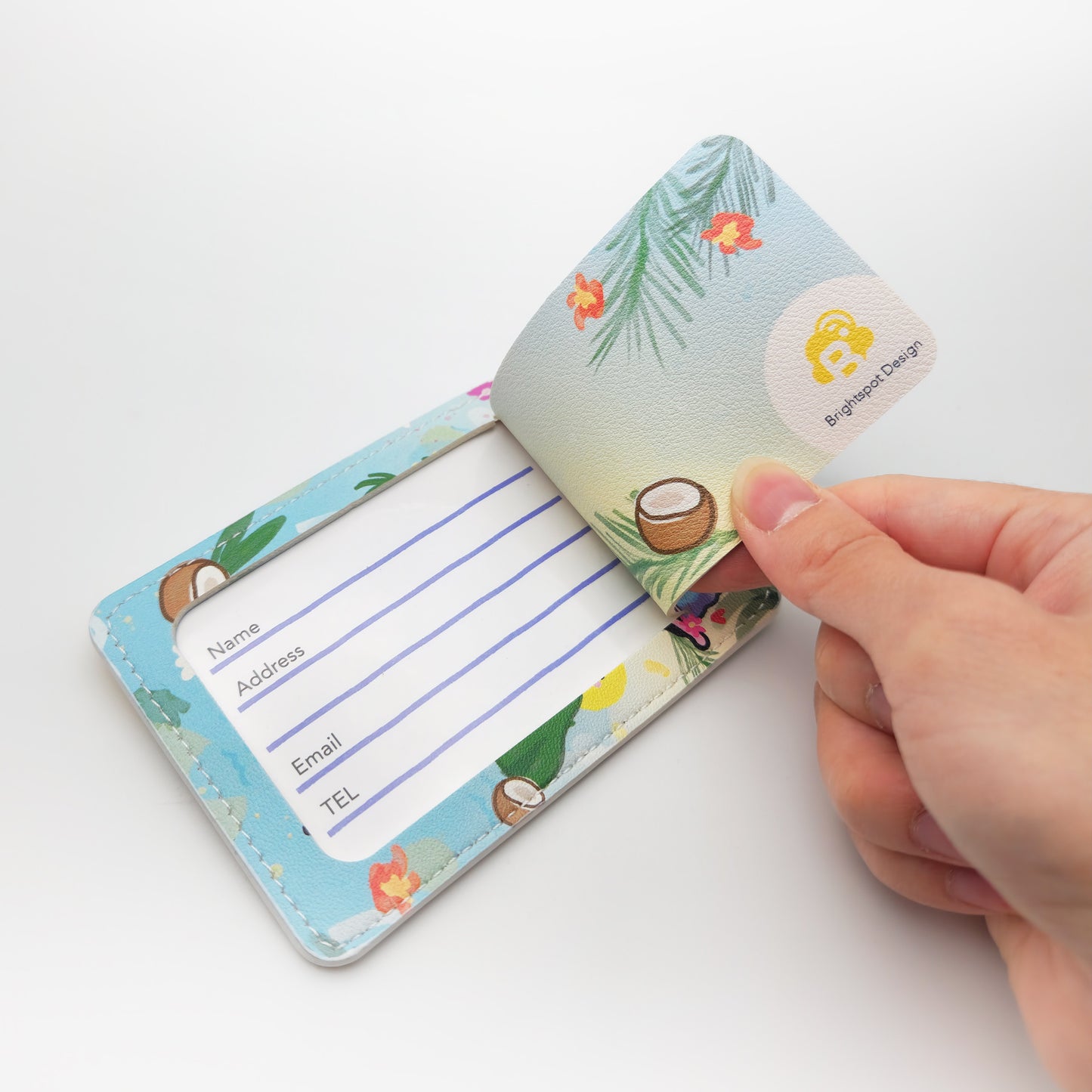 Shave Ice Luggage Tag