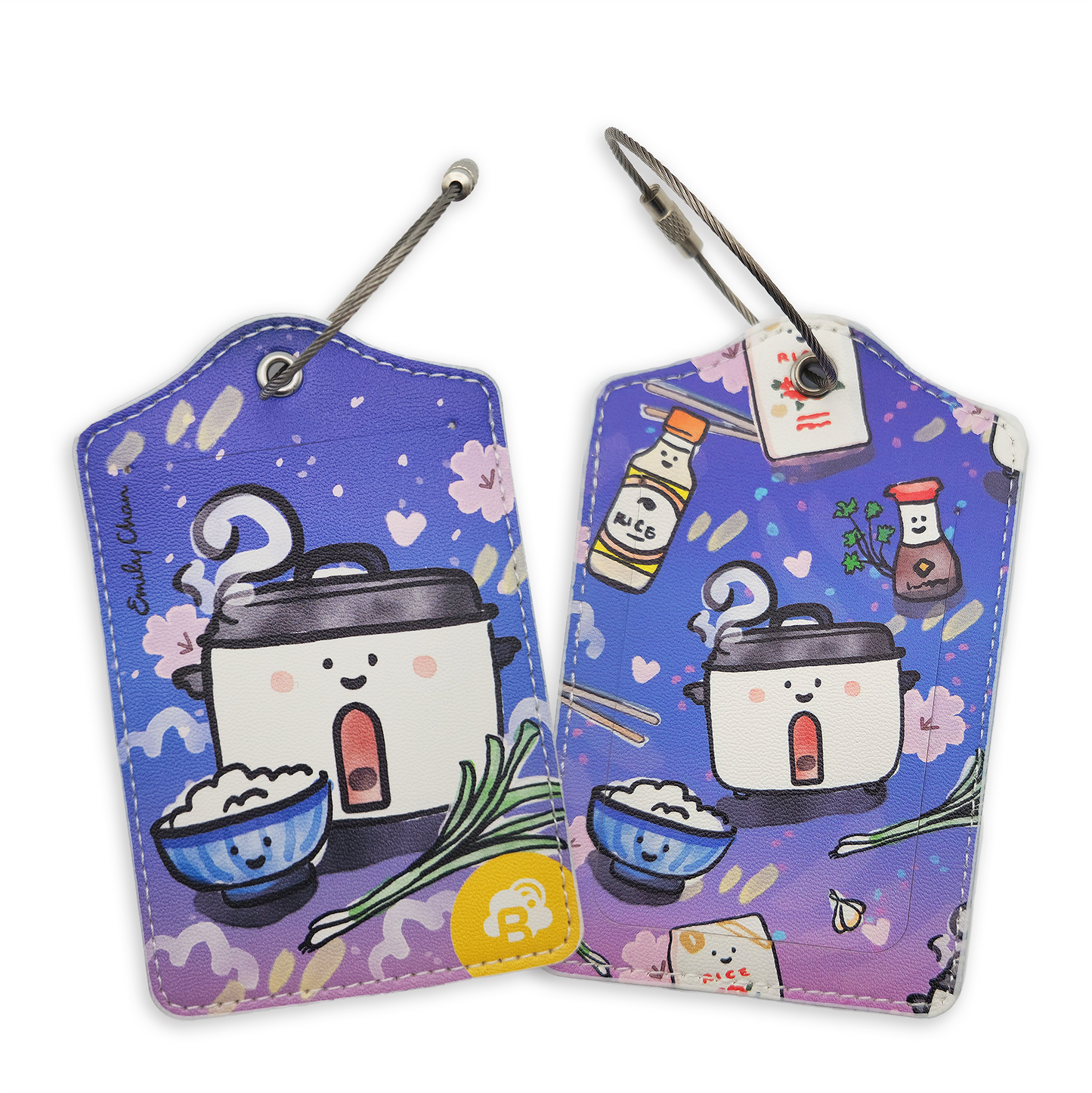 Ricecooker Luggage Tag