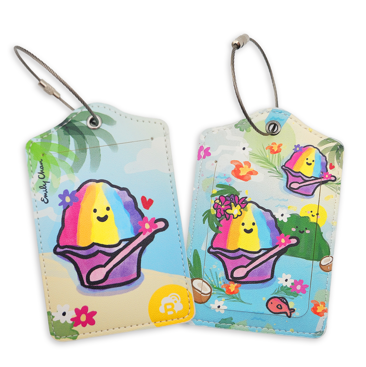 Shave Ice Luggage Tag
