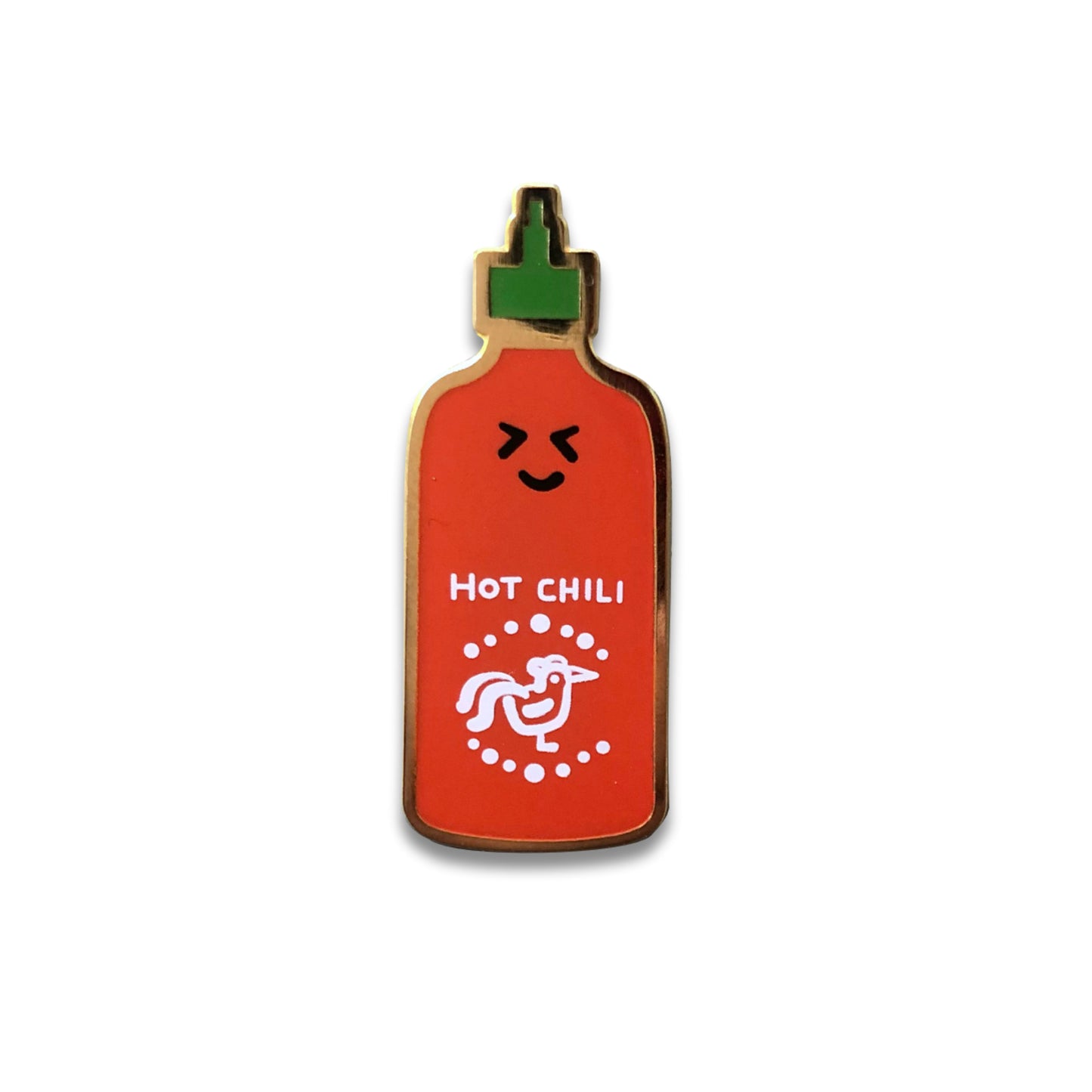 Silly Sriracha Enamel Pin