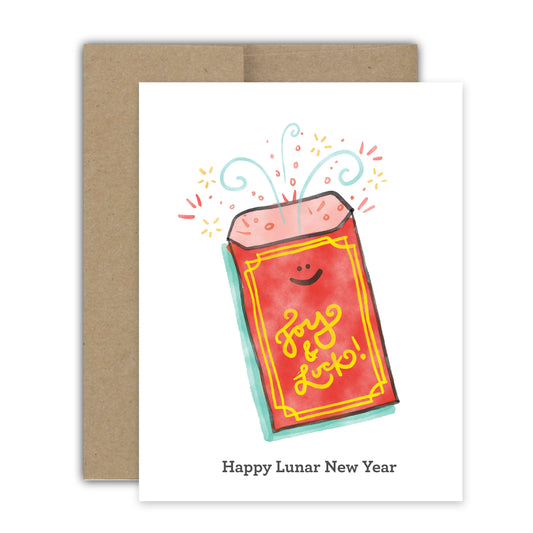 Red Envelope Lunar New Year Card