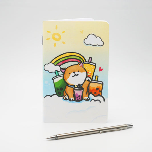 Shiba Boba Stapled Book