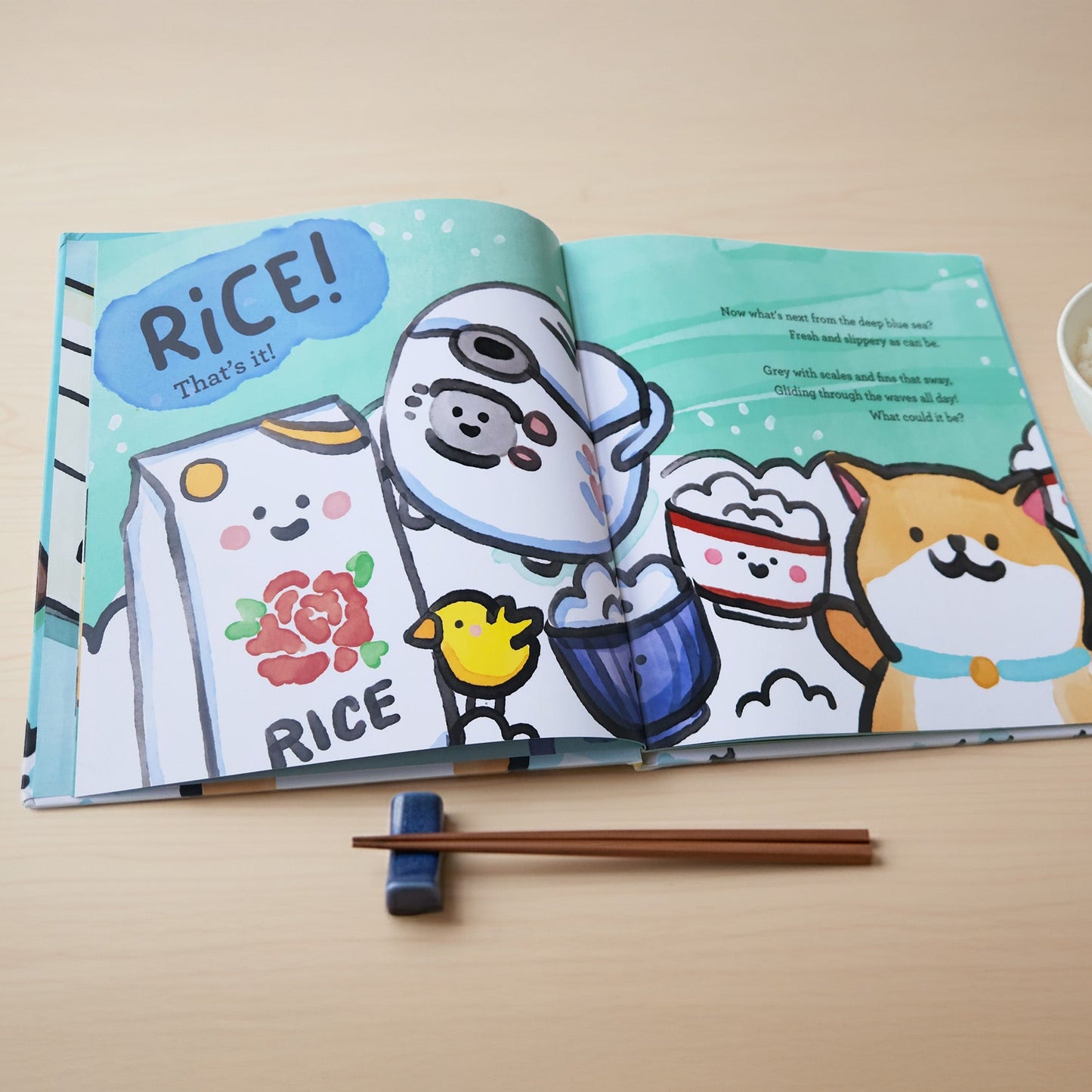 Shibee & Friends Make Sushi Book