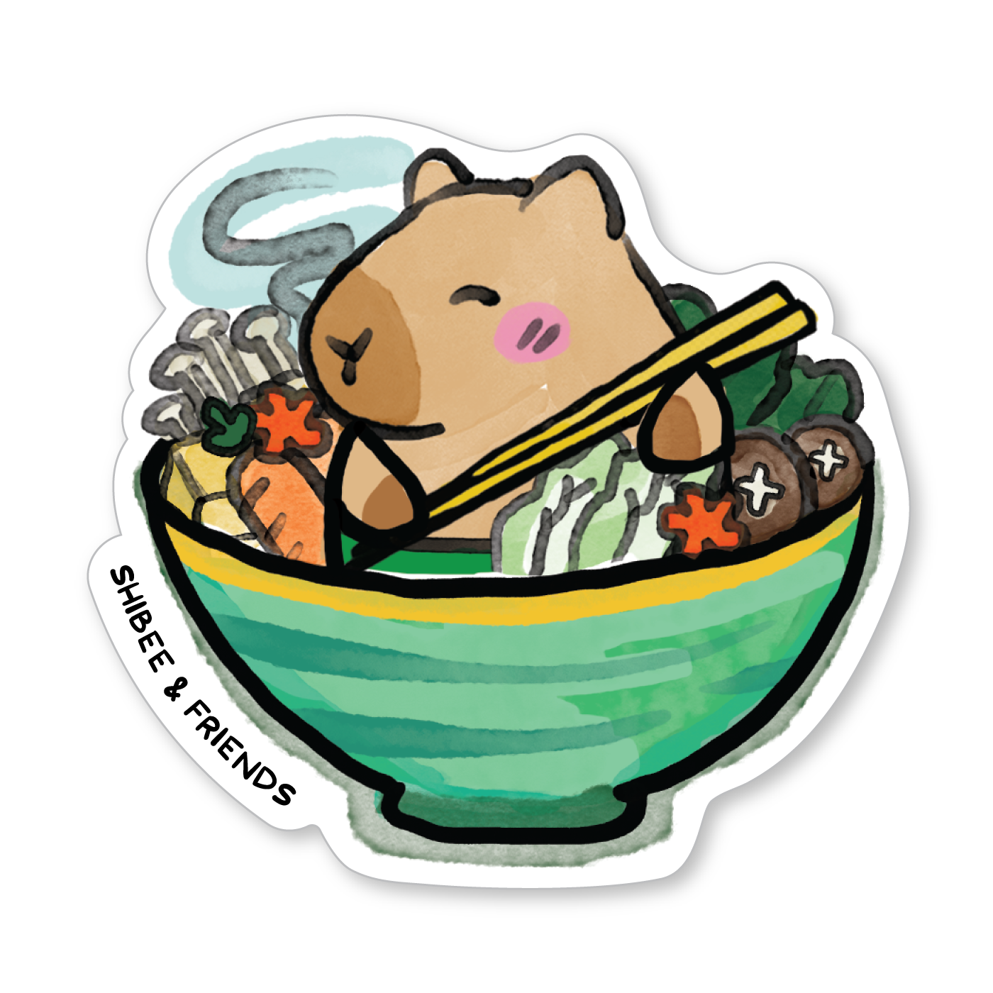 Daiki Bowl Sticker