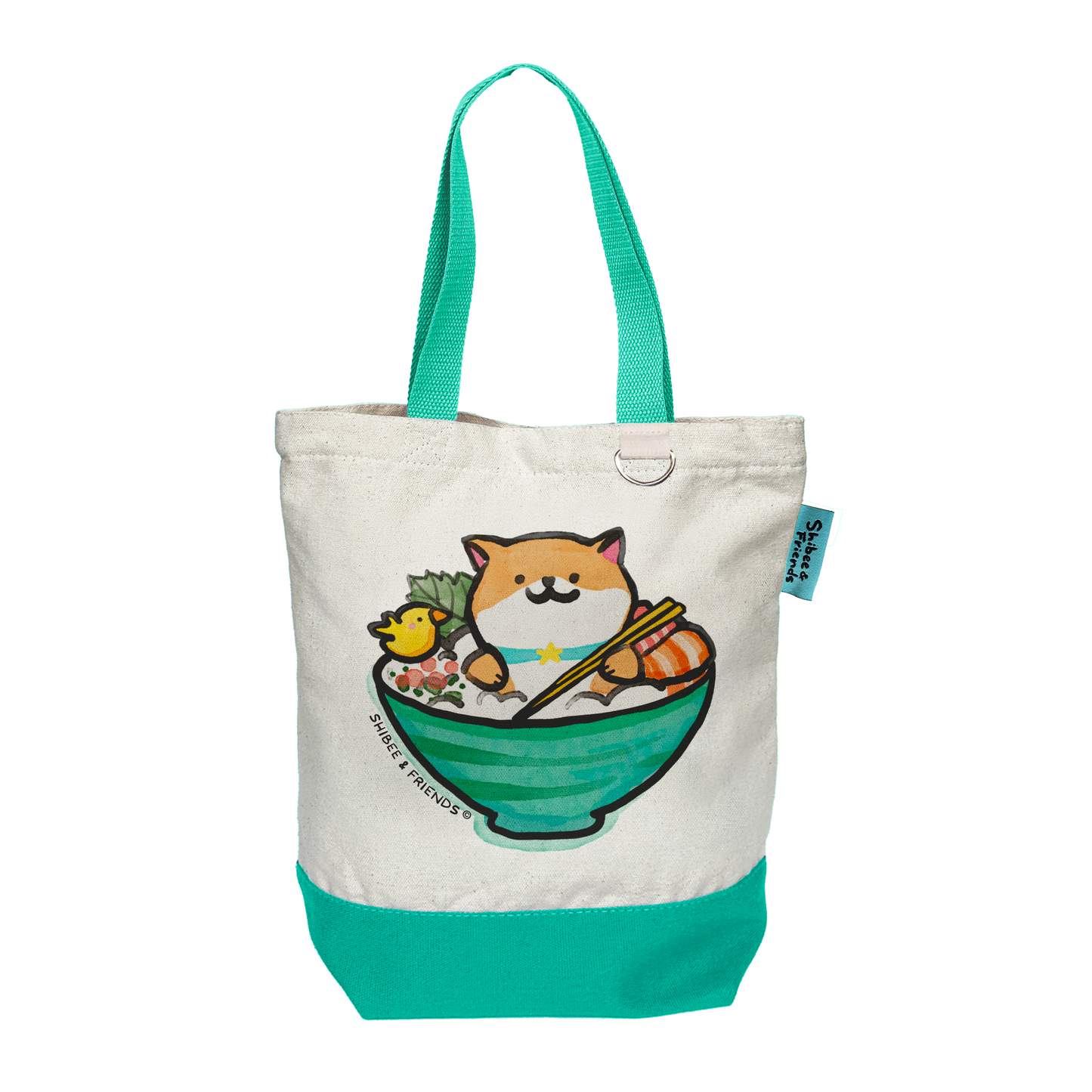 Shibee Bowl Mini Canvas Tote Bag