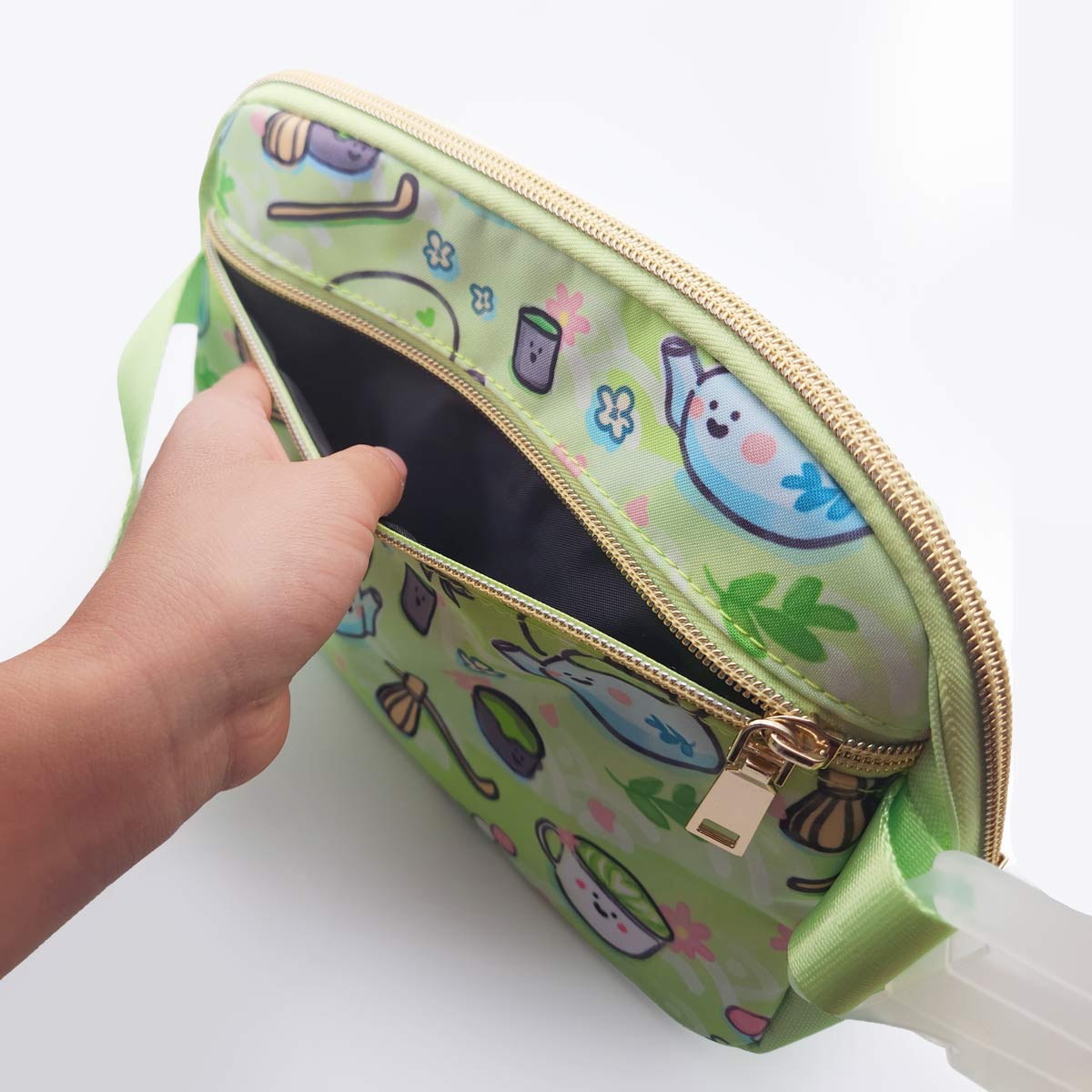 Shiba Sips Sling Bag