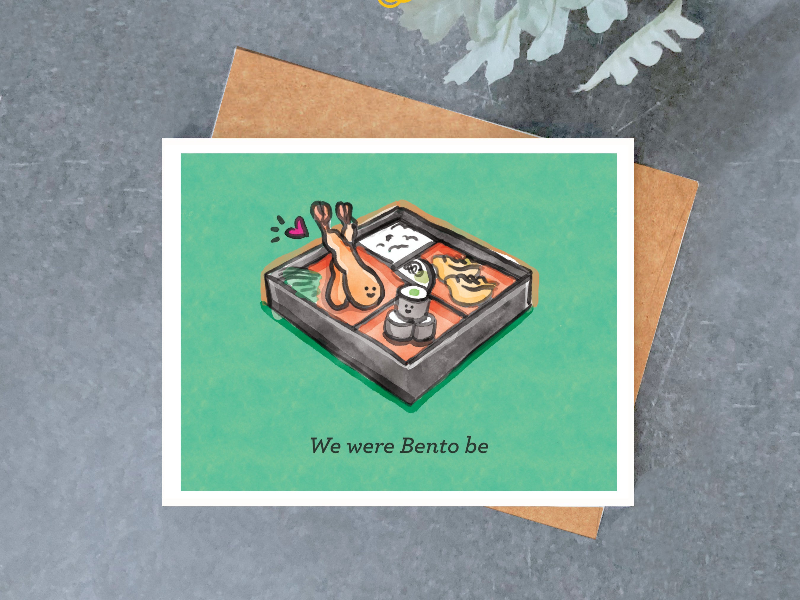 Bento Box Card Design Bento Be Card – Brightspot Design