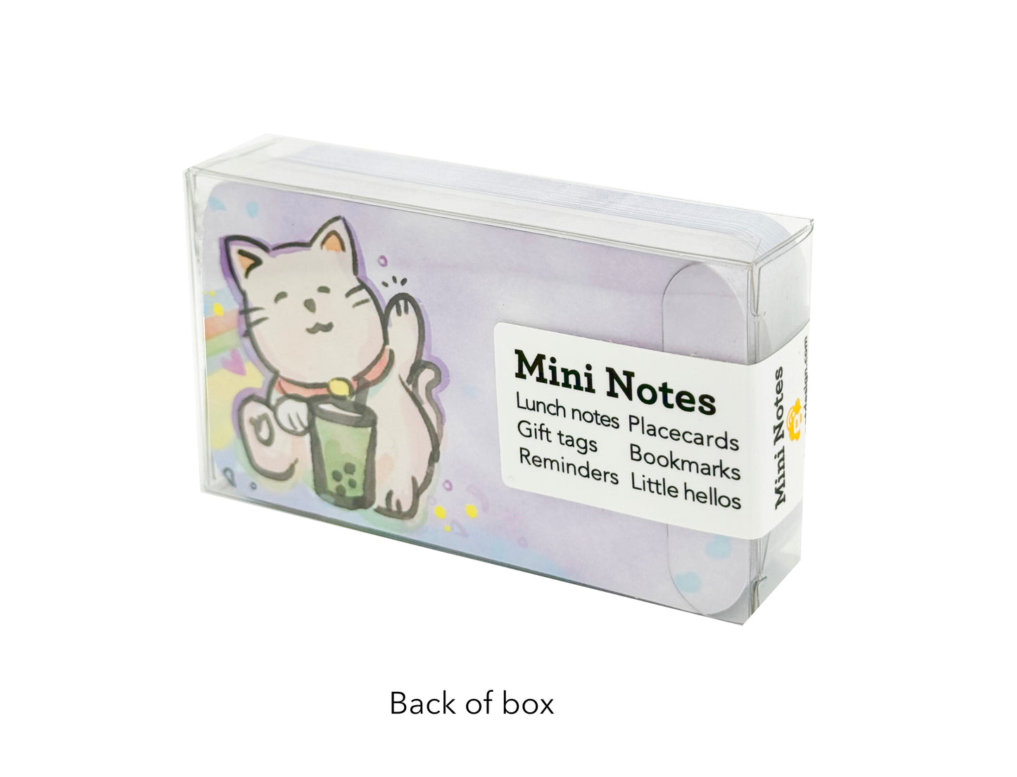 Dog & Cat Boba Mini Notes