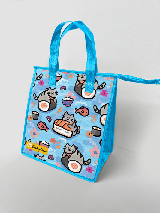 Cat Sushi Lightweight Cooler Bag