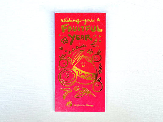 Fruitful New Year Red Envelopes