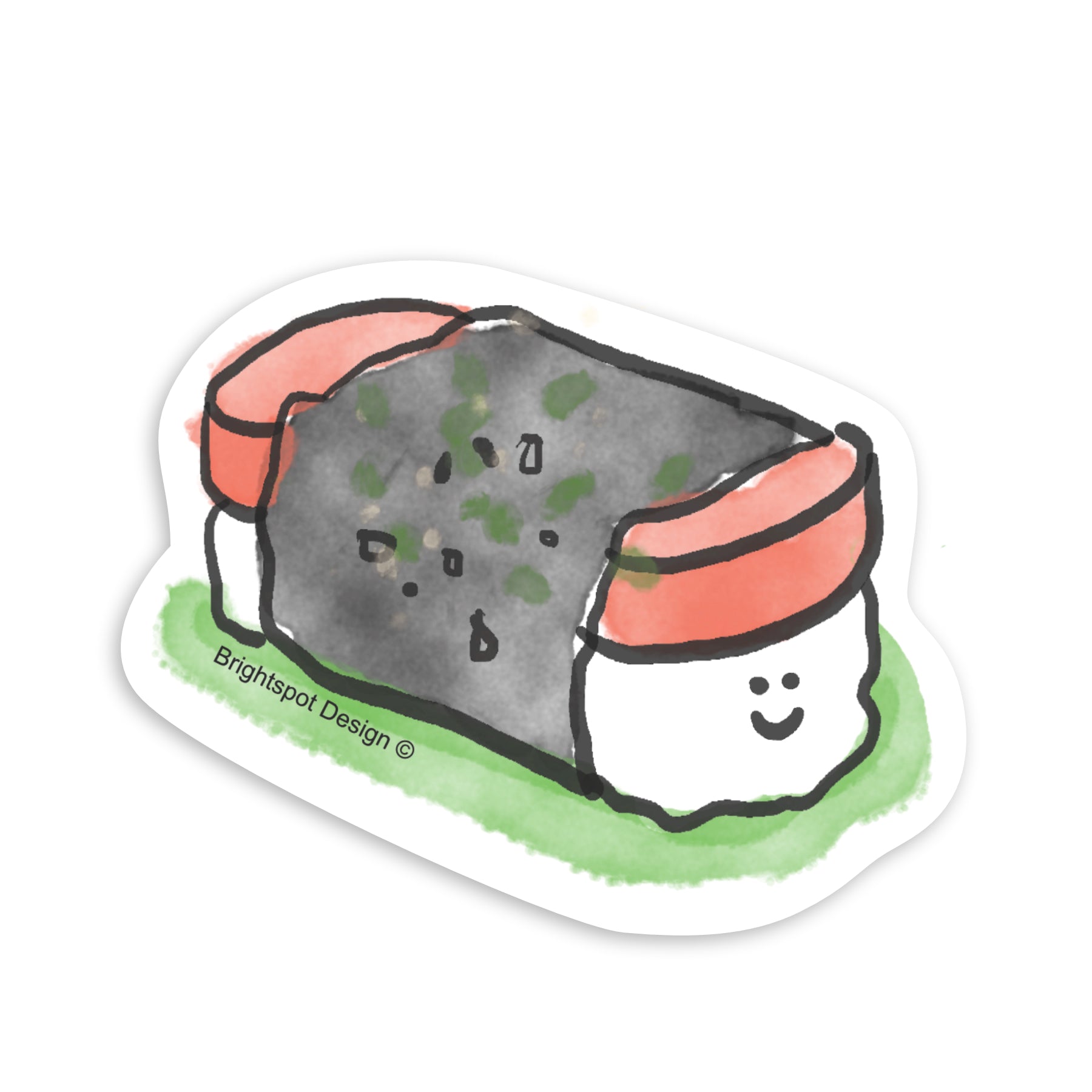Musubi Sticker Brightspot Design musubi-sticker-brightspot-design