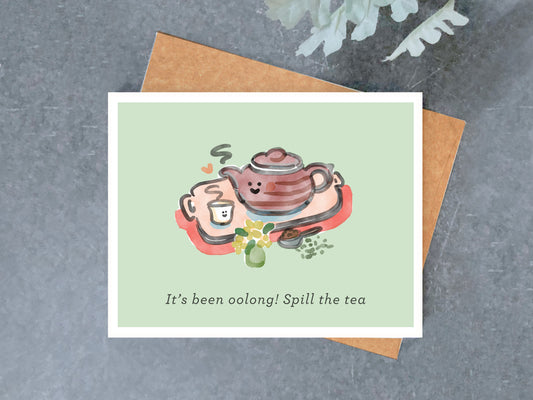 Been Oolong Card