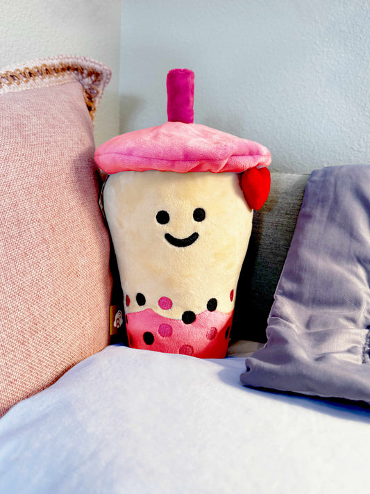 Pink Boba Plushie