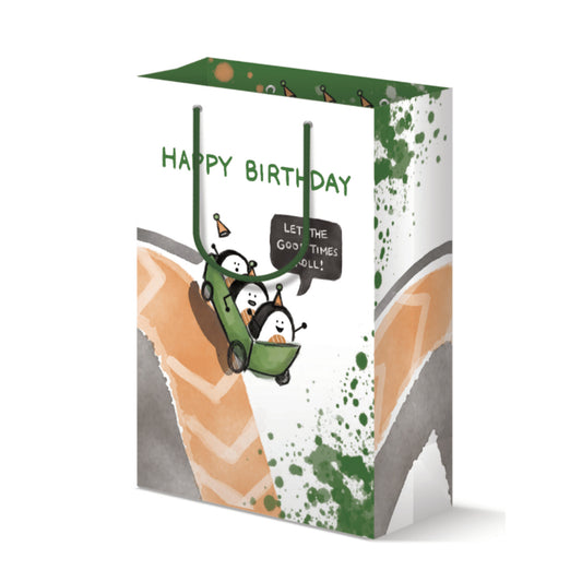 Rollercoaster Medium Gift Bag