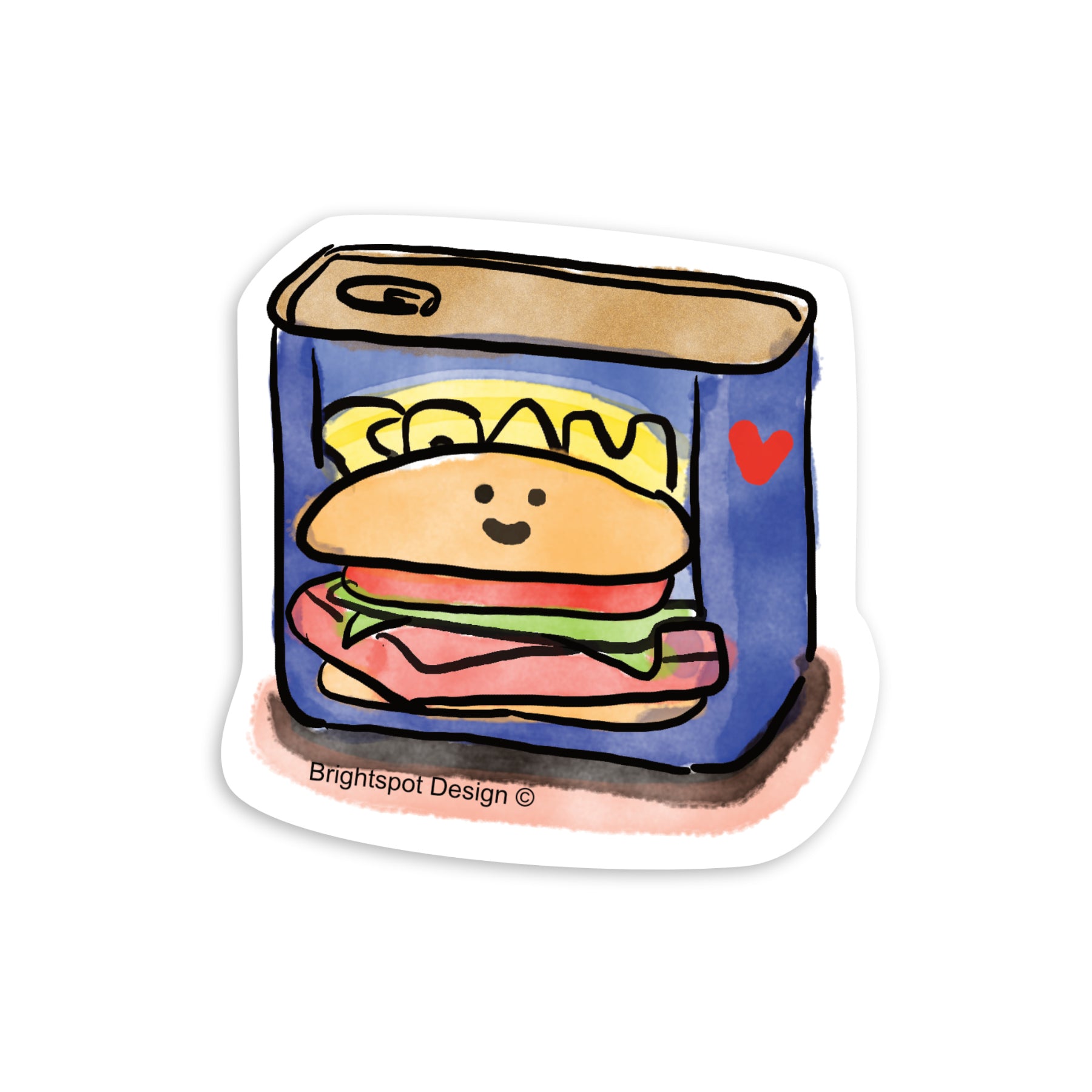 Spam Can Sticker – Brightspot Design